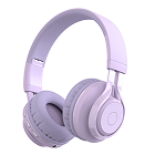 Light lilac headphones