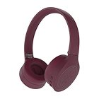 Burgundy headphones